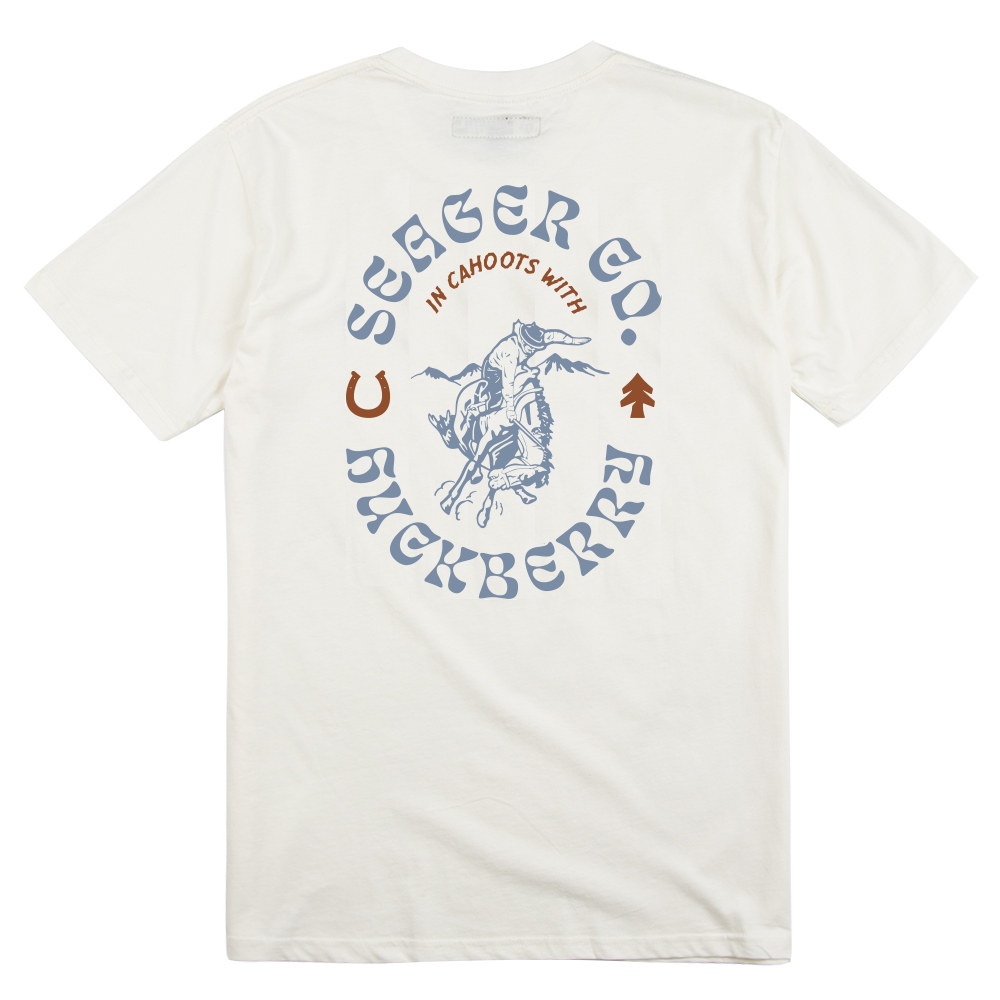 Seager x Huckberry Rodeo Tee White