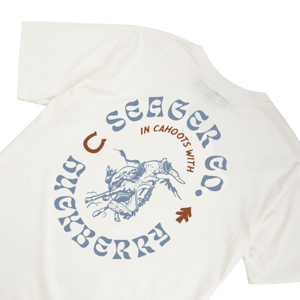 Seager x Huckberry Rodeo Tee White