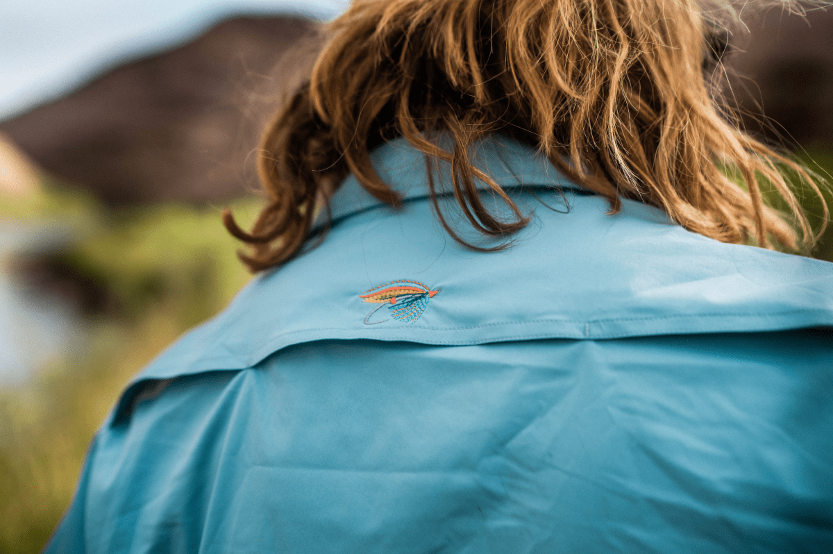 Seager x Flylords El Pescador L/S Shirt Teal - Seager Co.