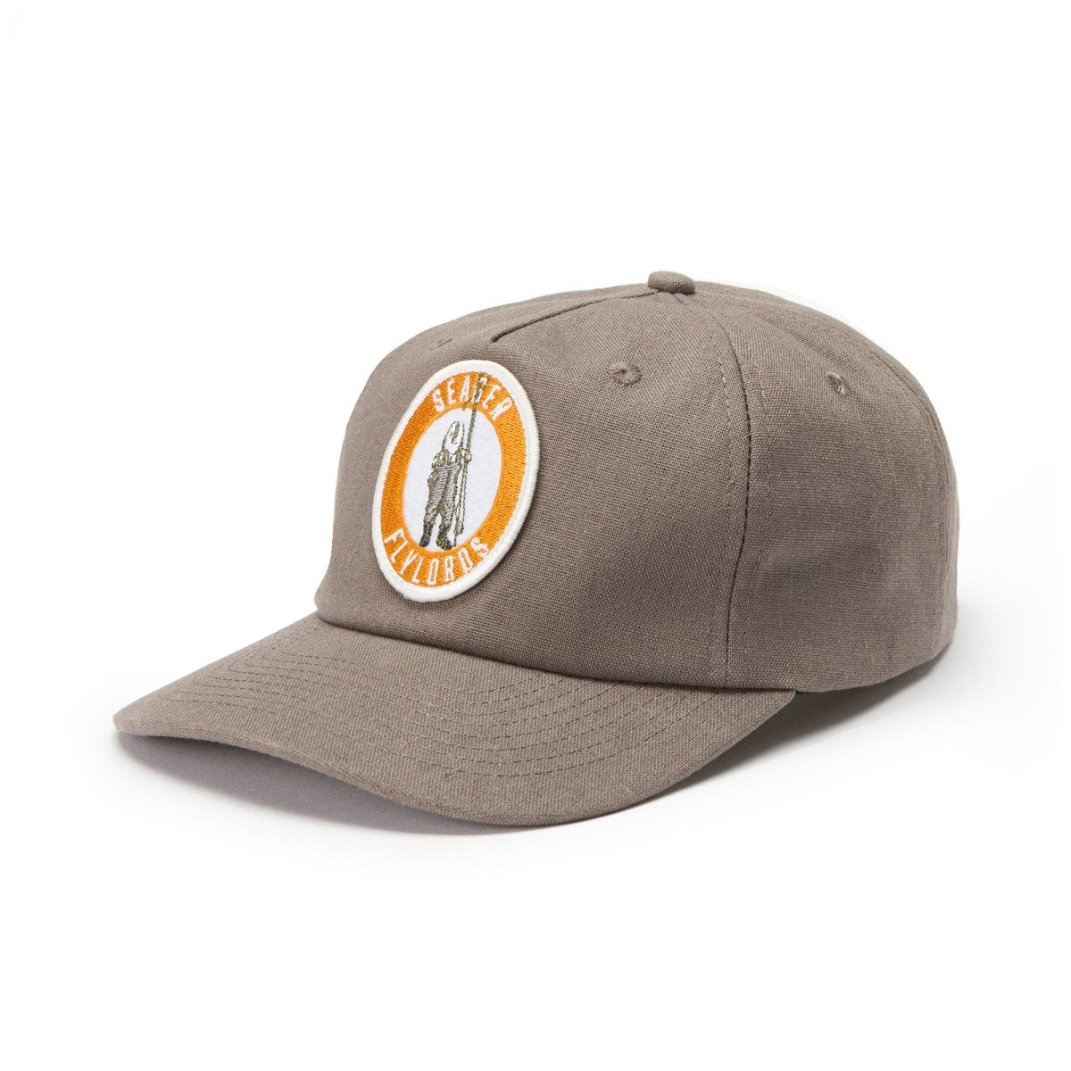 Seager x Flylords Wader Hemp Snapback Stone Grey - Seager Co.