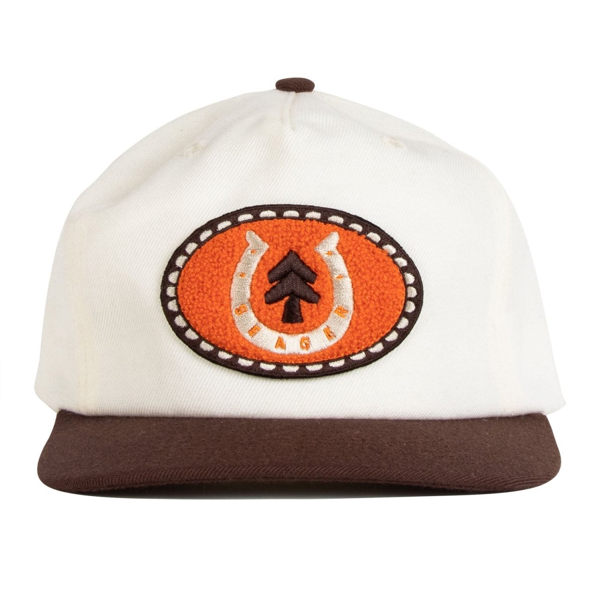 Seager x Huckberry Buckle Hat Cream/Brown - Seager Co.