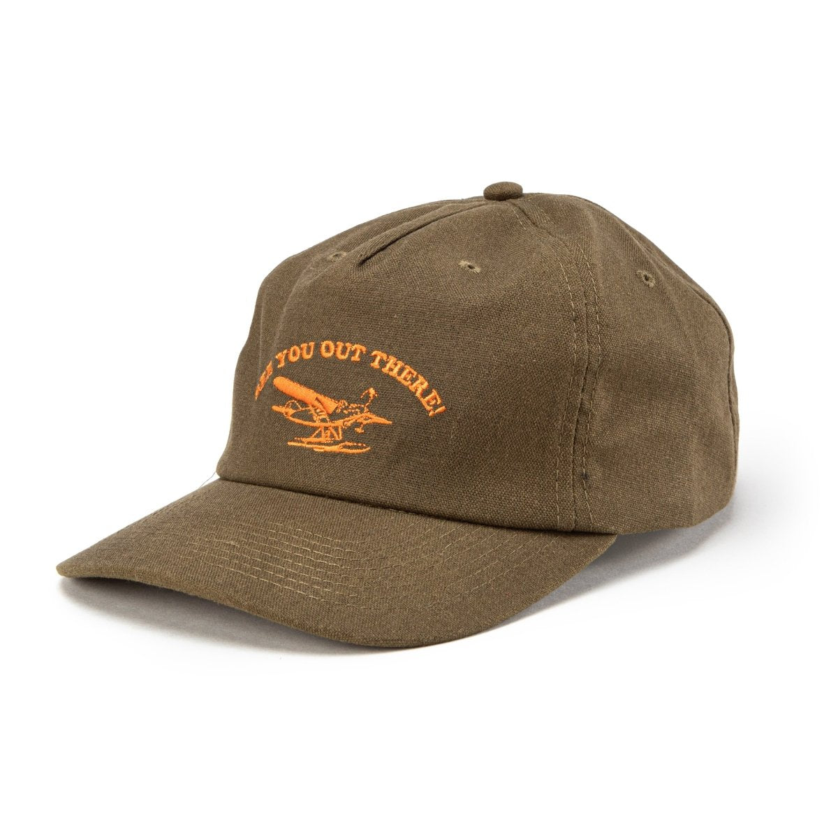 Seager x Huckberry Seaplane Hat Army Green - Seager Co.