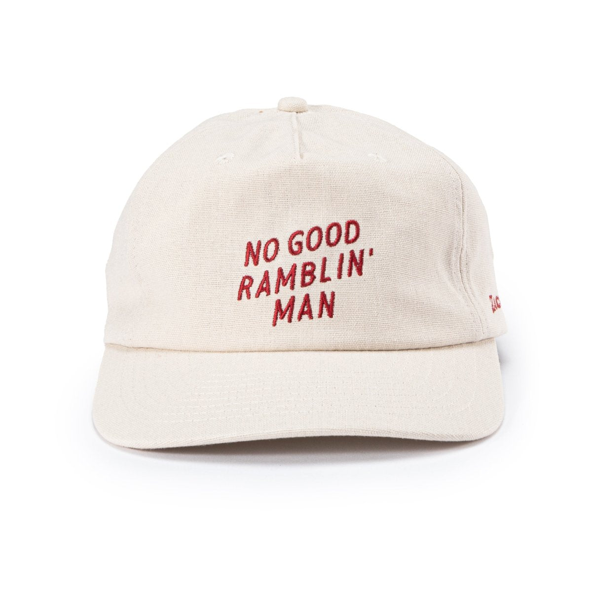 Seager x Zach Bryan Strapback Cream - Seager Co.