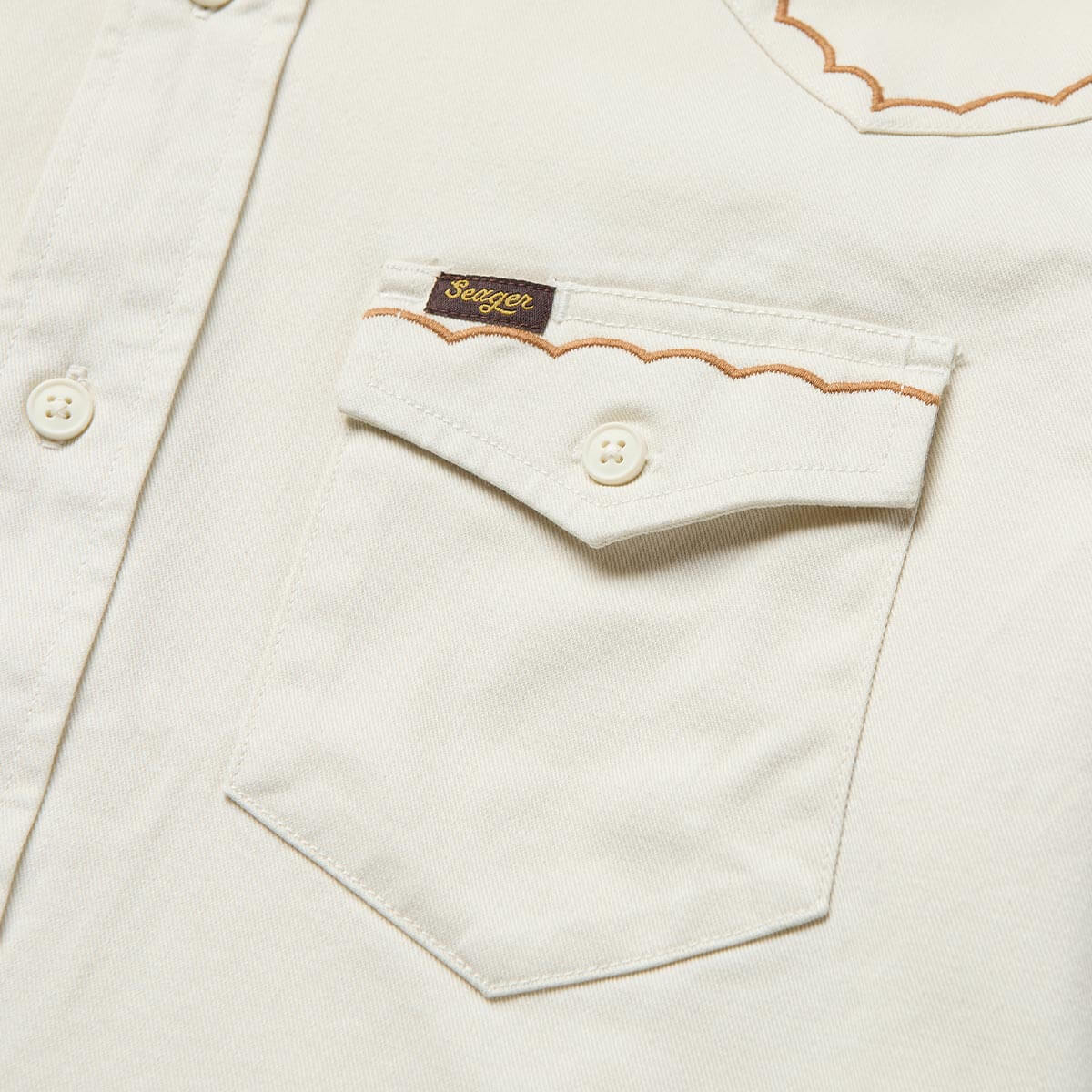 Amarillo S/S Shirt White Wash