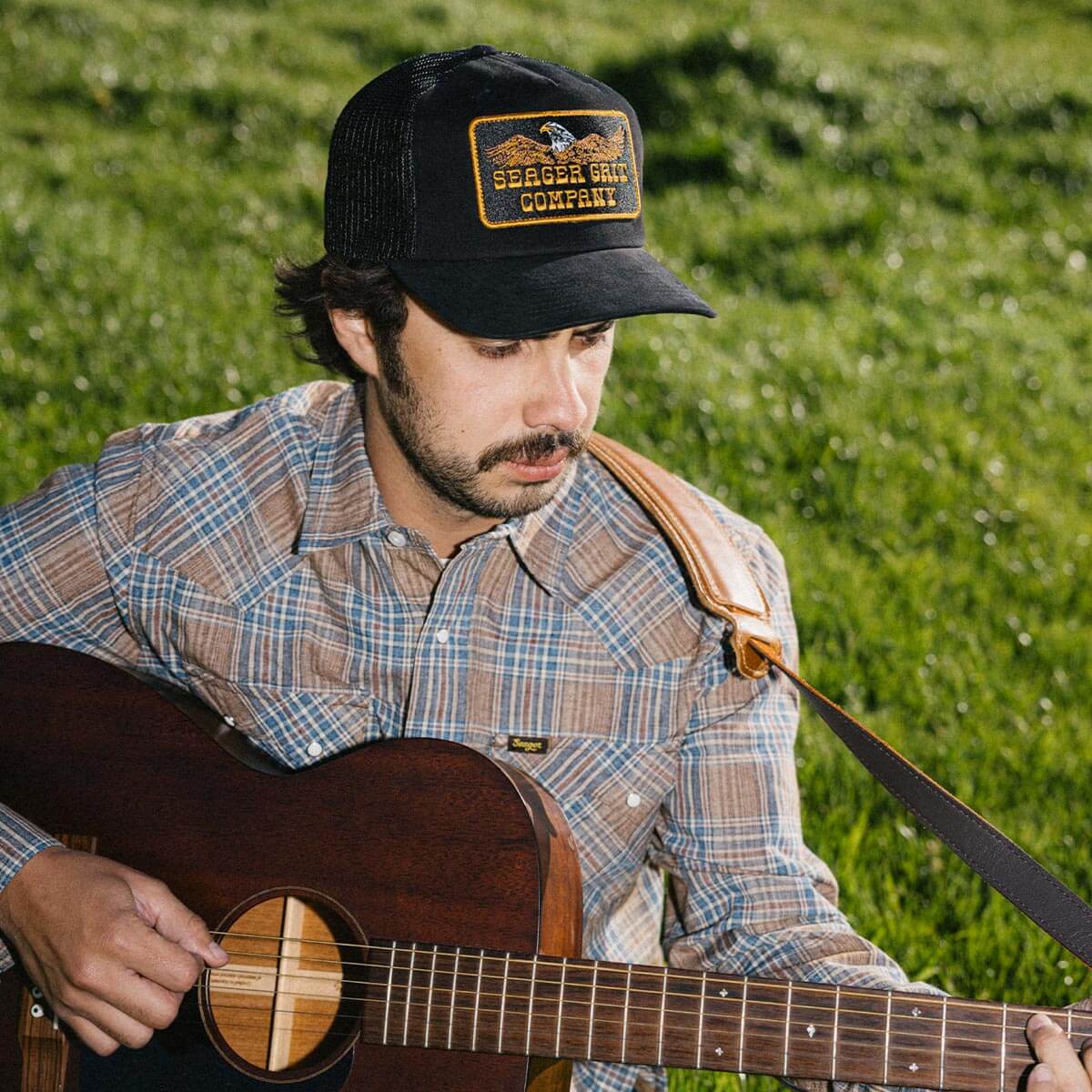 Big Rig Trucker Snapback Black