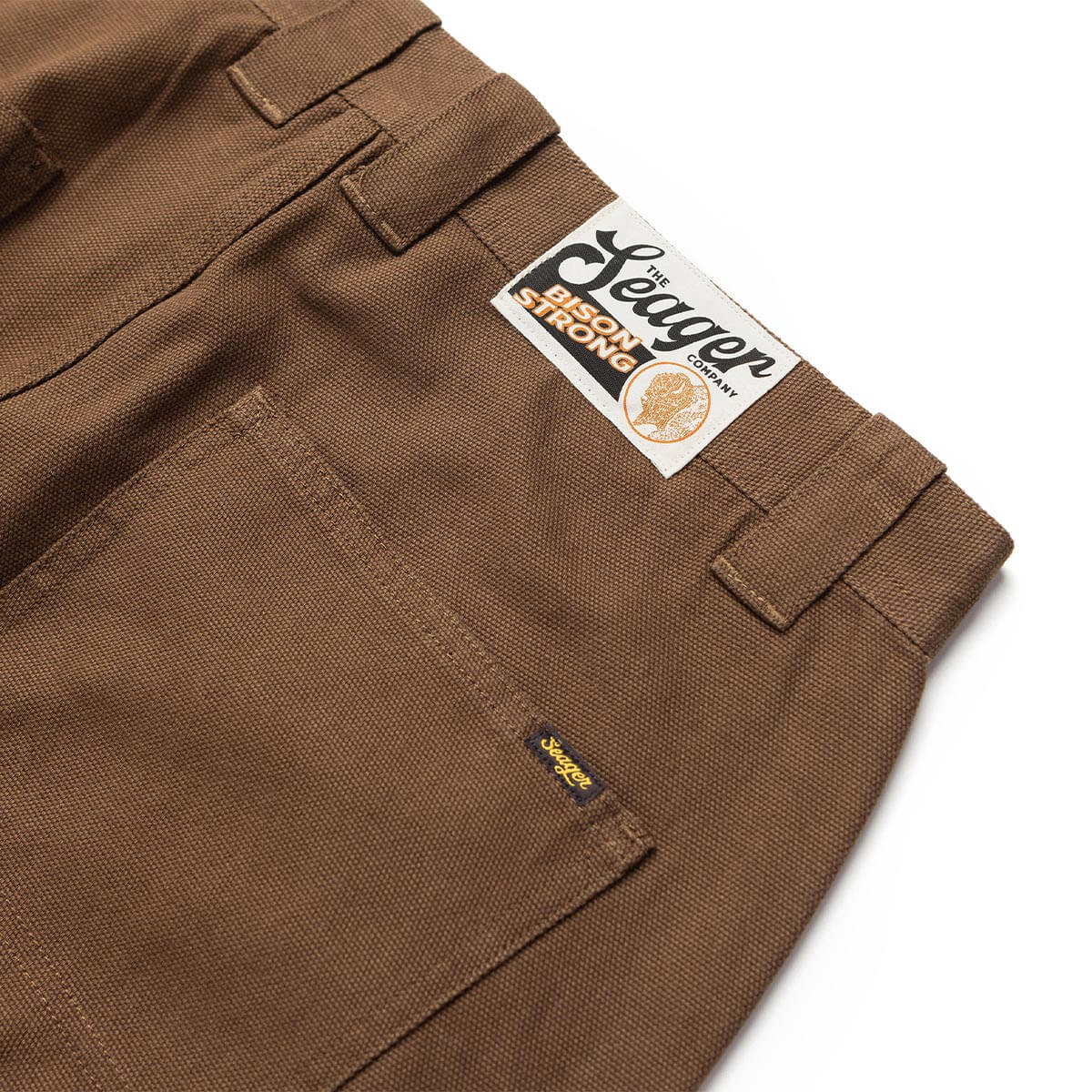 Bison Canvas Pant Tobacco