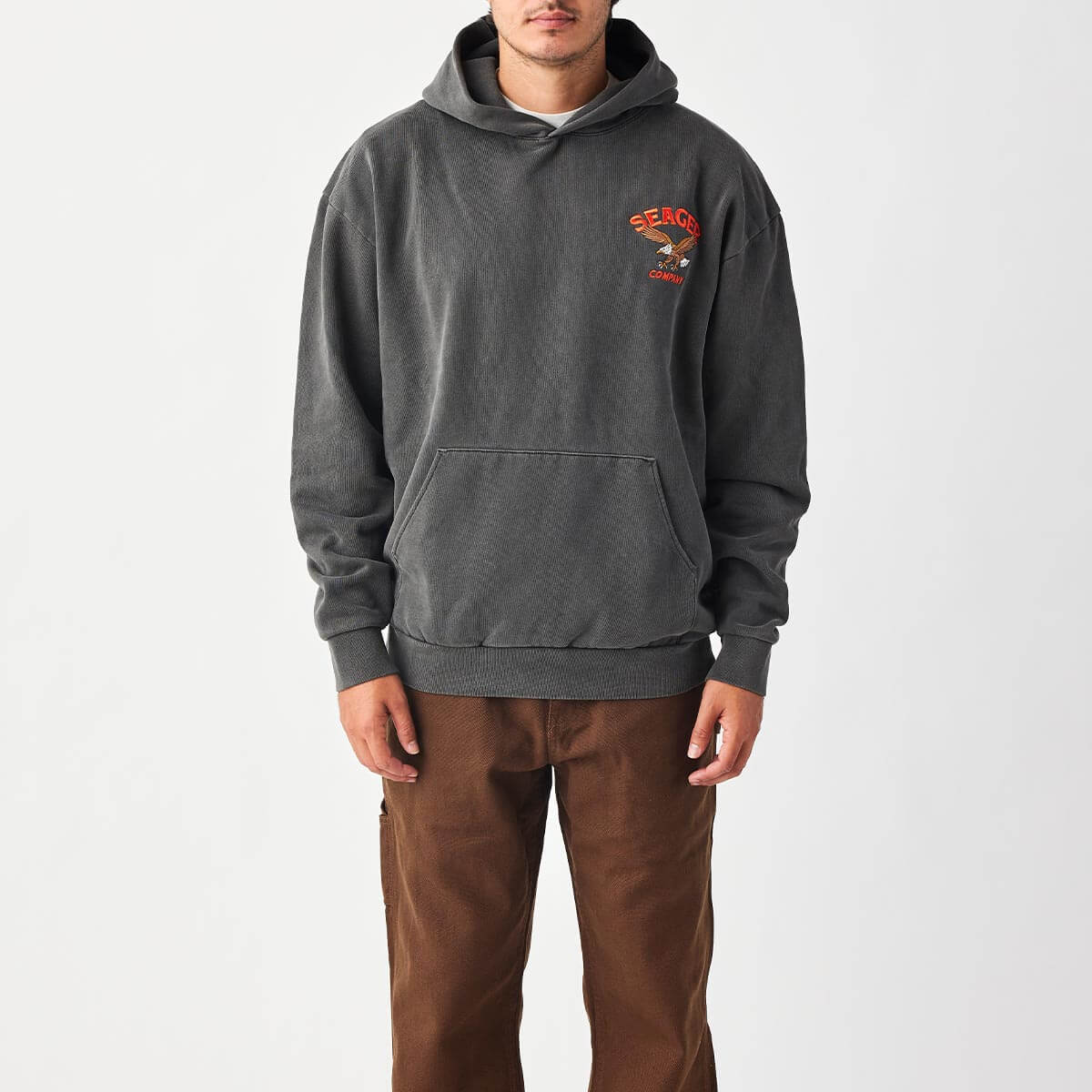 Bradley Premium Hoodie Pigment Black