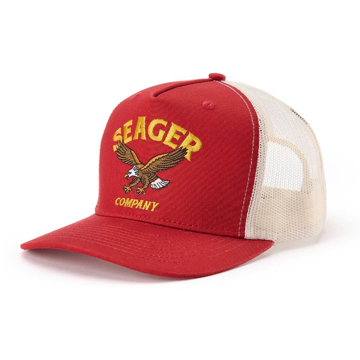 Bradley Trucker Snapback Burnt Red