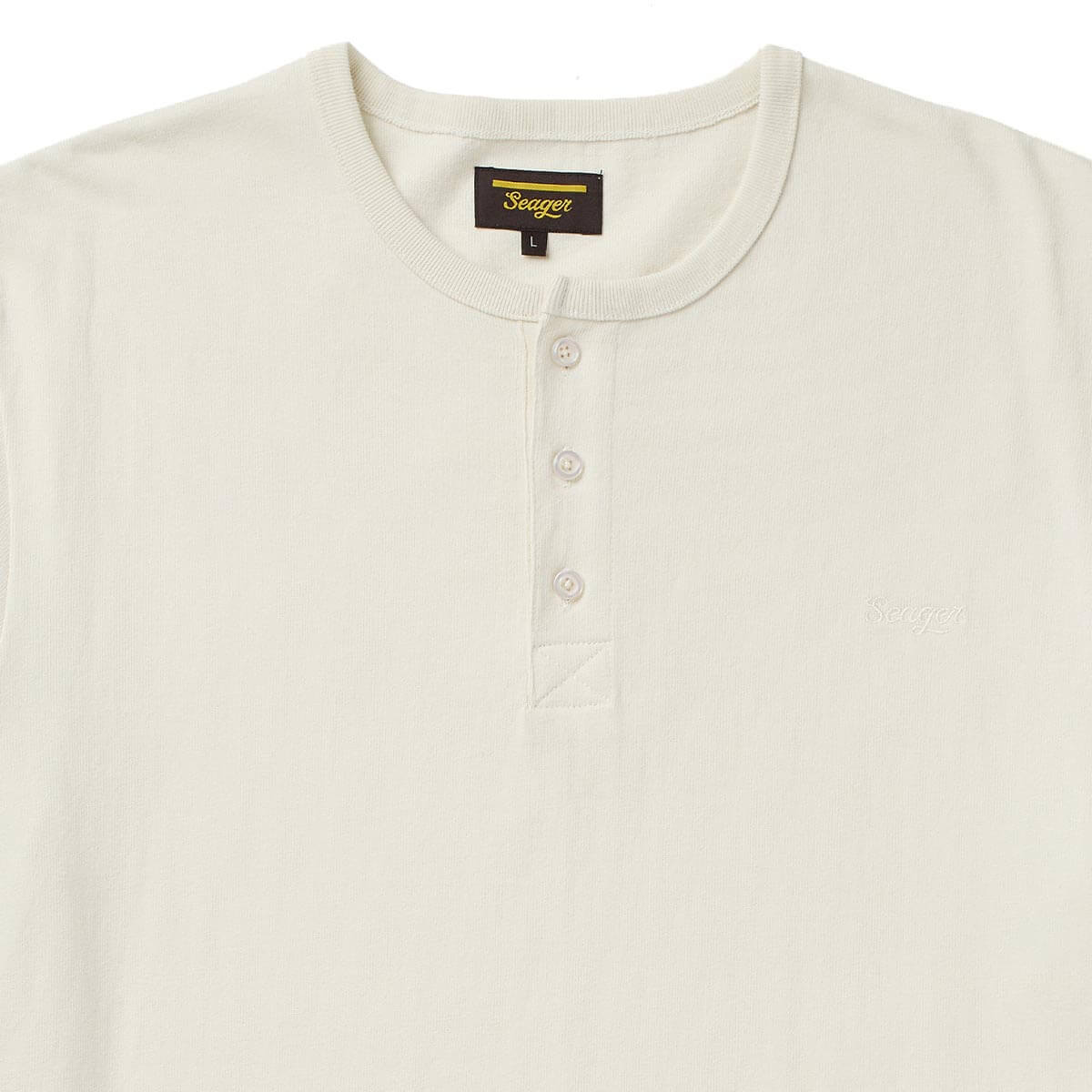 Brand Henley S/S White