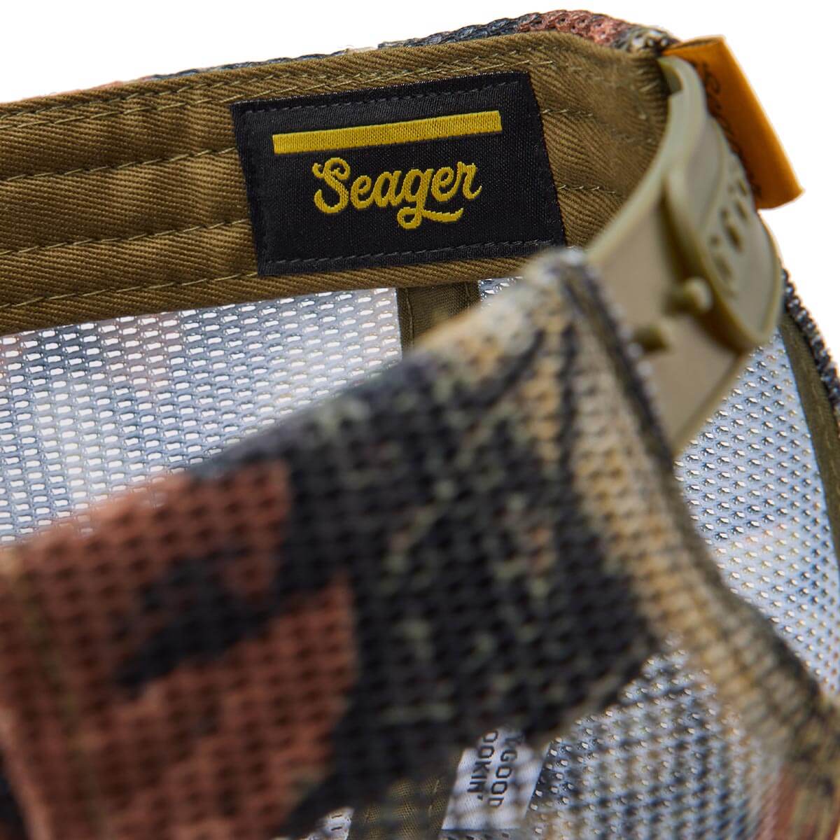 Branded Trucker Snapback SJC Camo