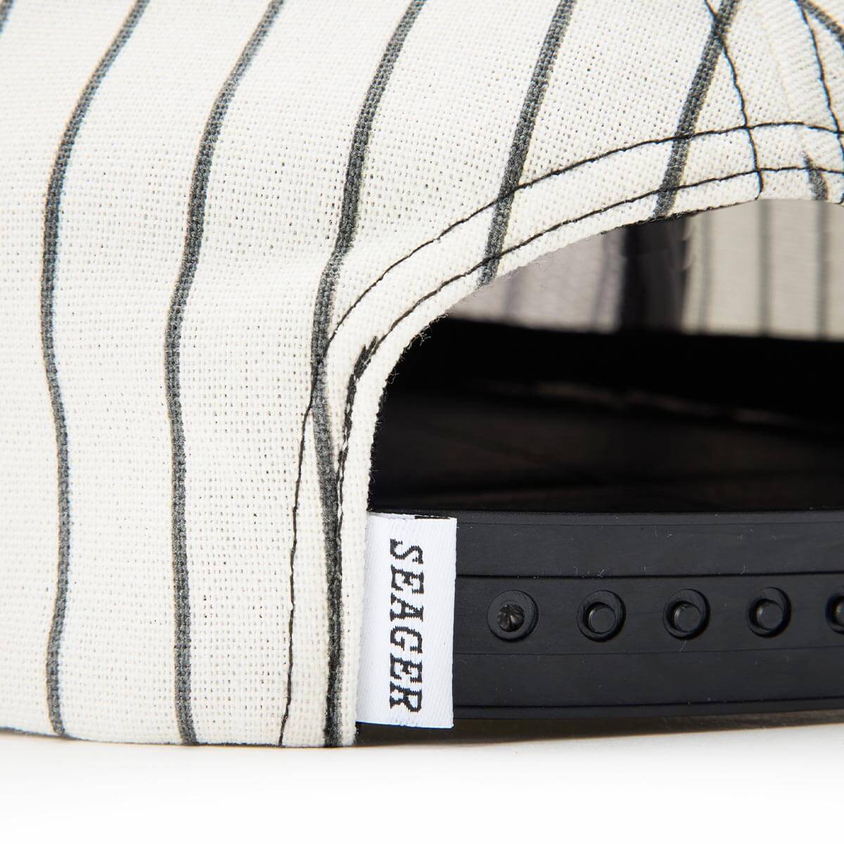 Bronx Hemp Snapback White/Black