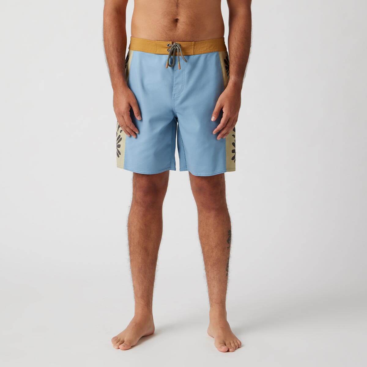Capo Panel Boardshort Faded Denim