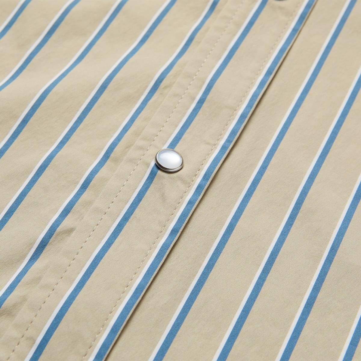 El Ranchero S/S UV Shirt Tidal Foam Stripe