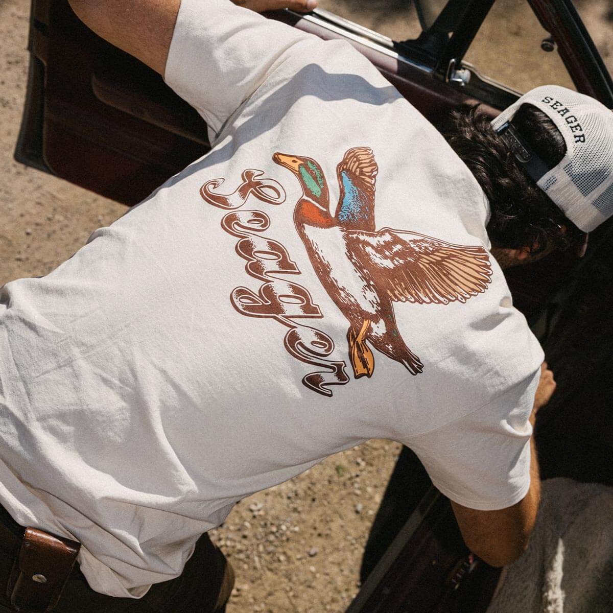 Greenhead Tee Vintage White