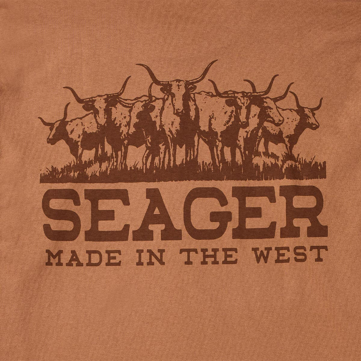 Herd L/S Tee Brown