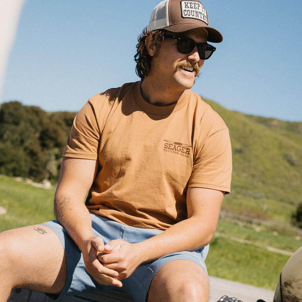 Herd Tee Brown Sugar