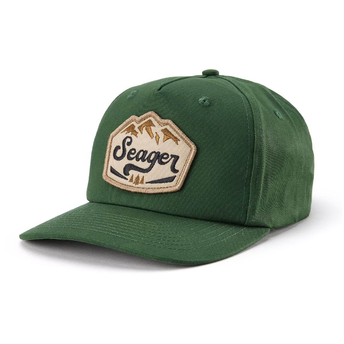 High Country Snapback Forest Green
