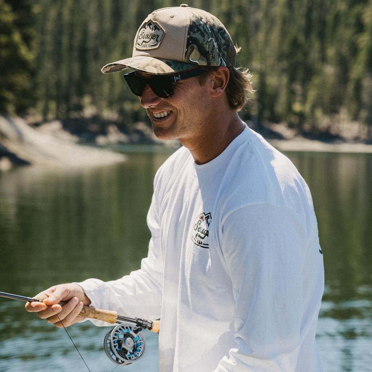 High Country Snapback Tan/Camo