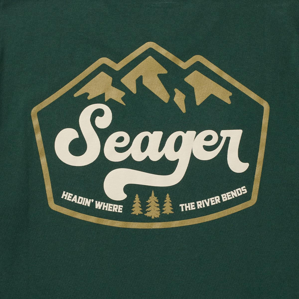 High Country Tee Forest Green