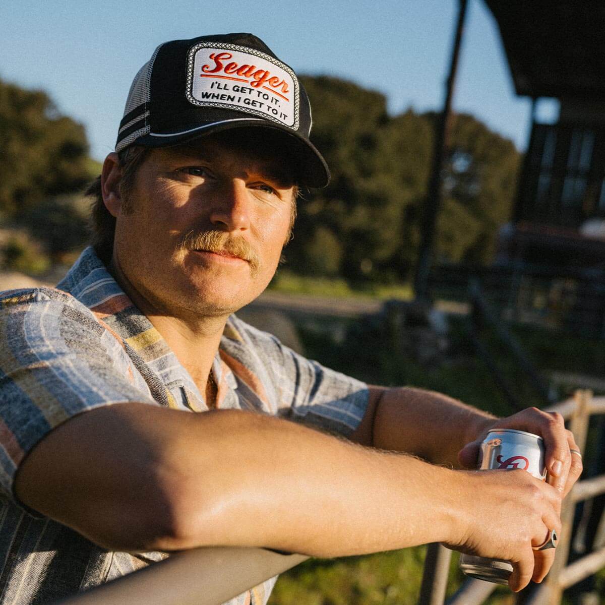 High Noon Trucker Snapback Black/Cream