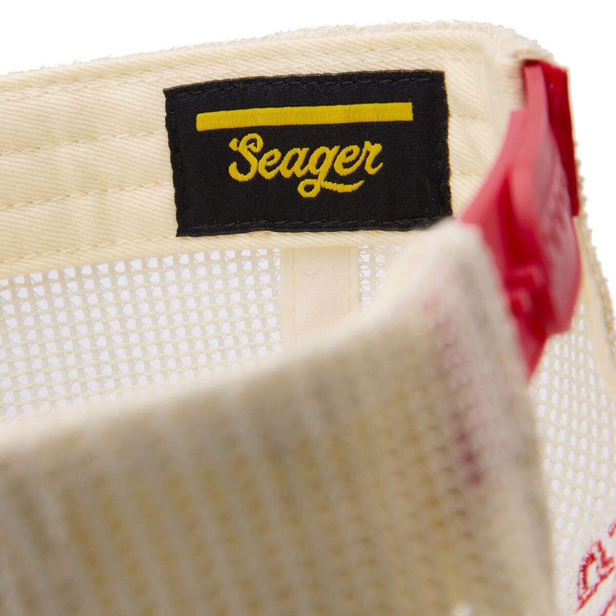 Keep It Country All-Mesh Trucker Snapback Cream/Red