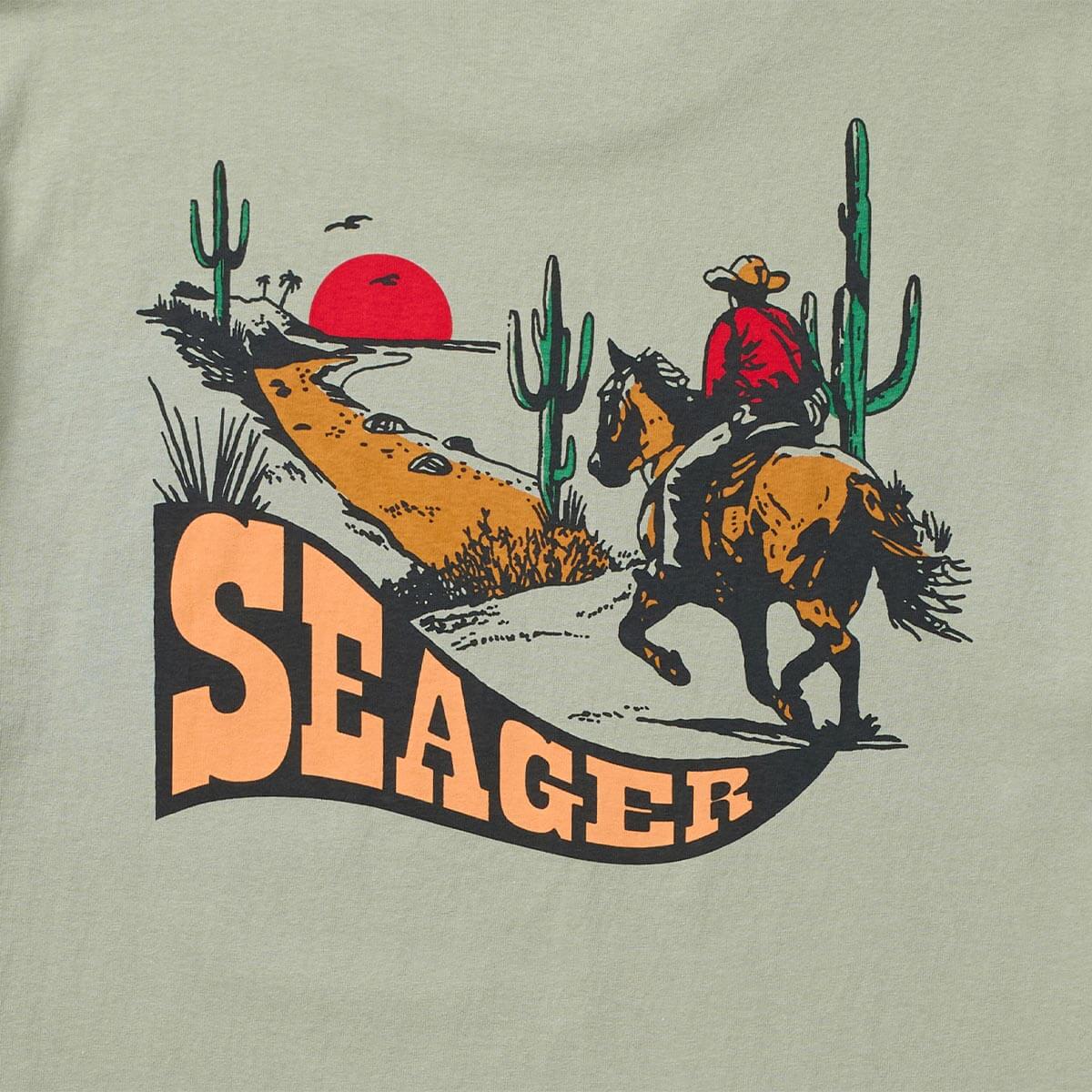 Long Ride Tee Desert Green