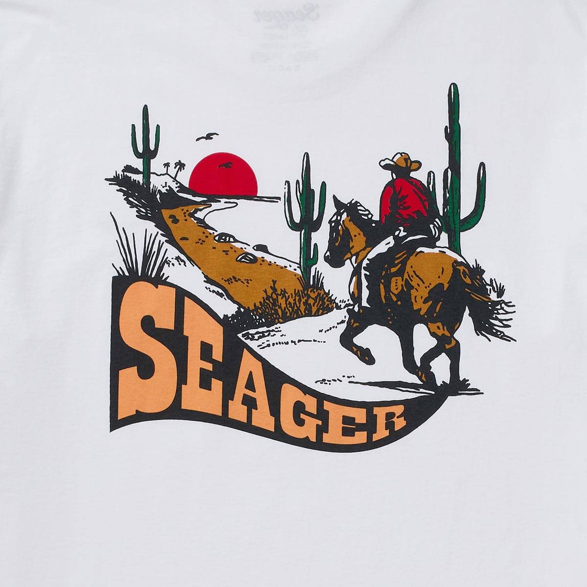 Long Ride Tee White