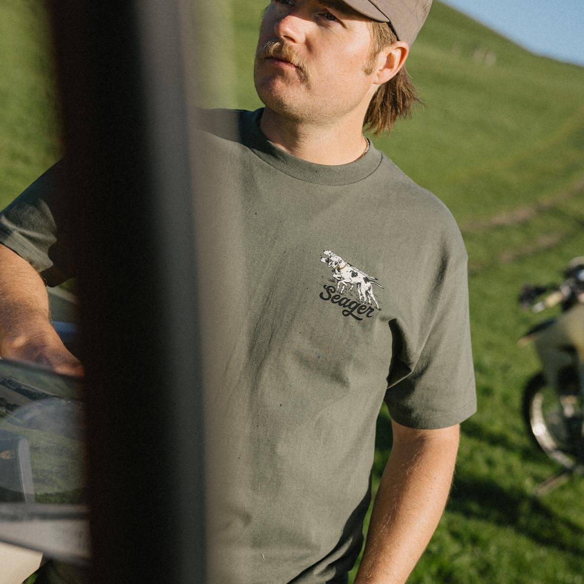 Pointer Tee Surplus Green
