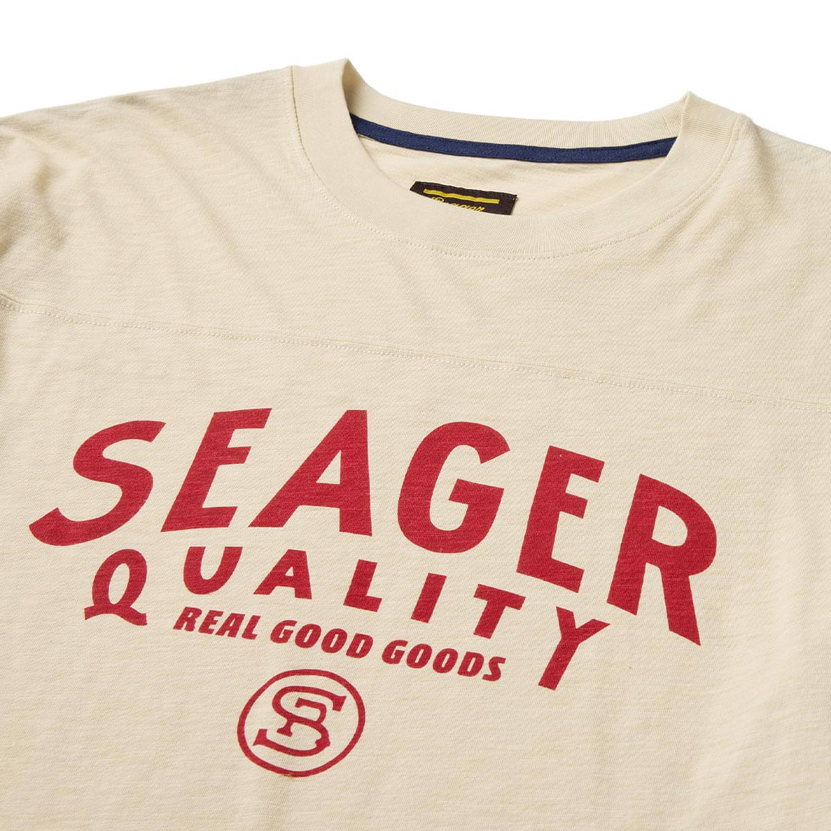 Riggins Crew Tee Cream