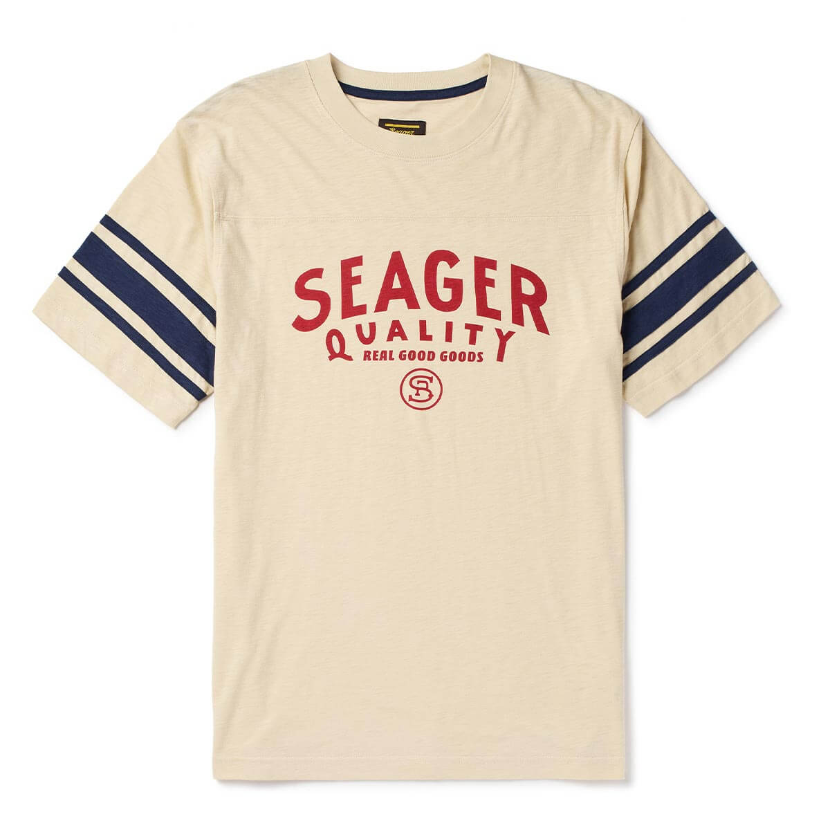 Riggins Crew Tee Cream