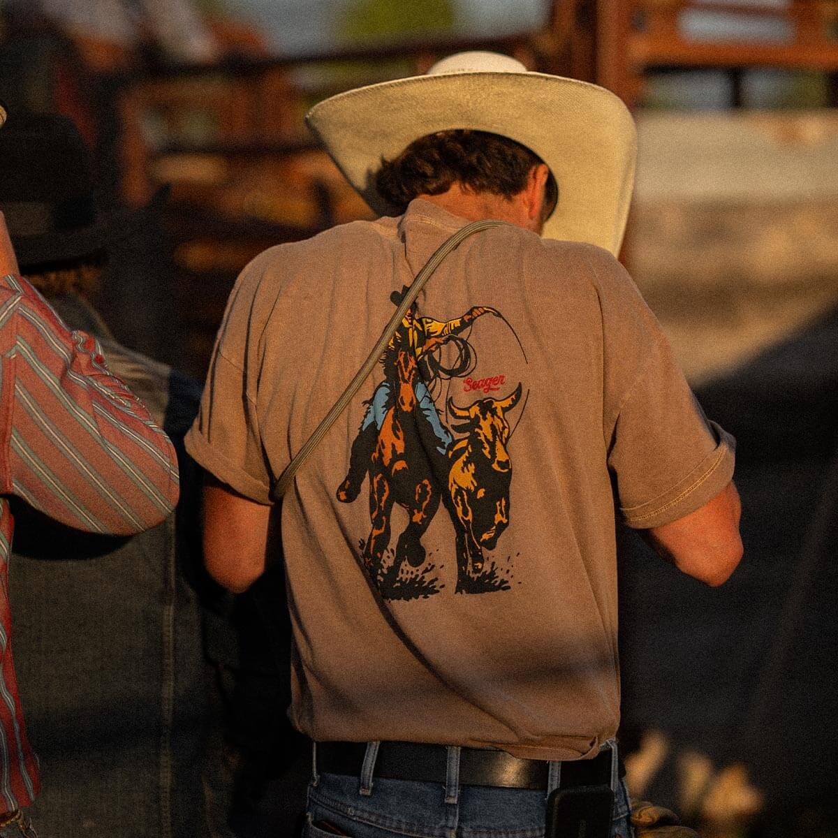 Rodeo Series Premium Tee Pigment Brown