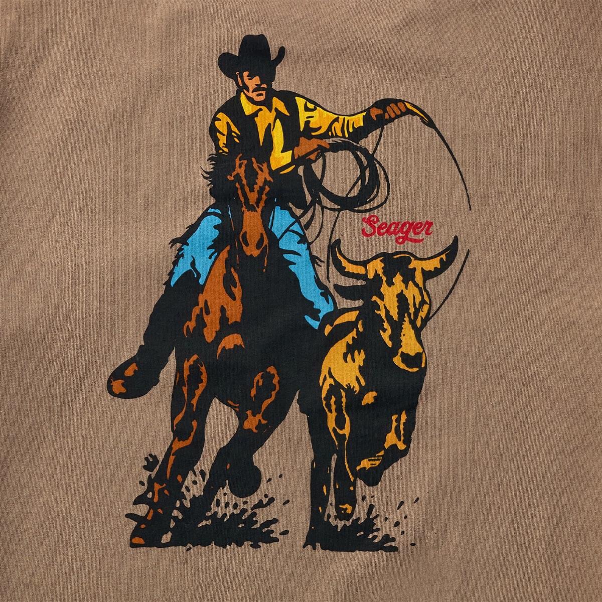 Rodeo Series Premium Tee Pigment Brown
