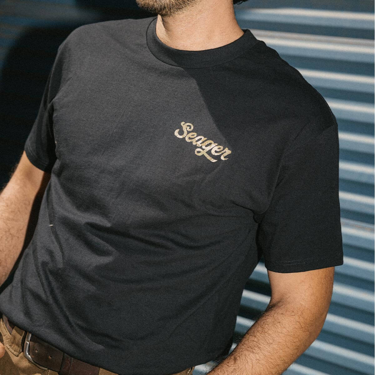 Russ Fill Tee Black
