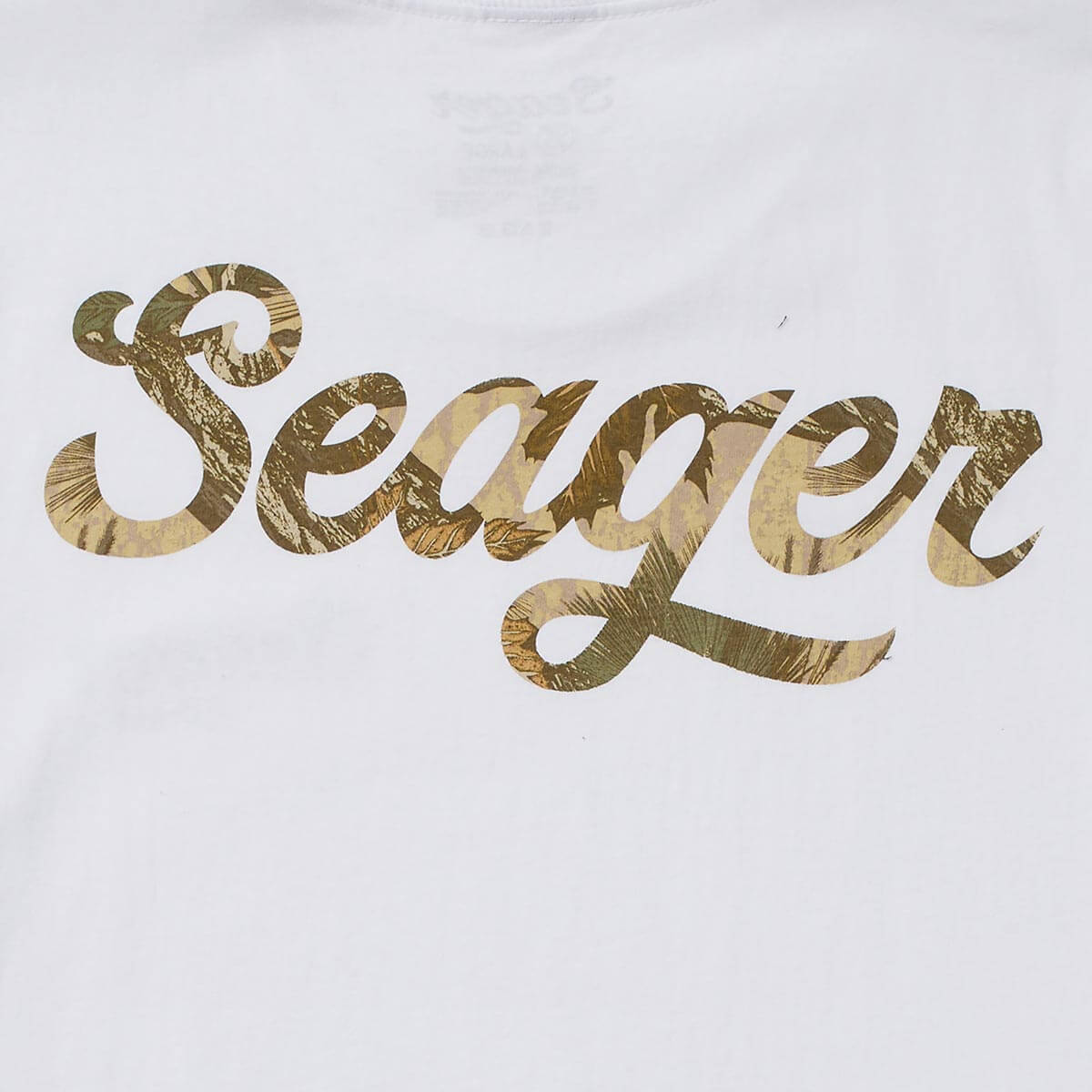 Russ Fill Tee White