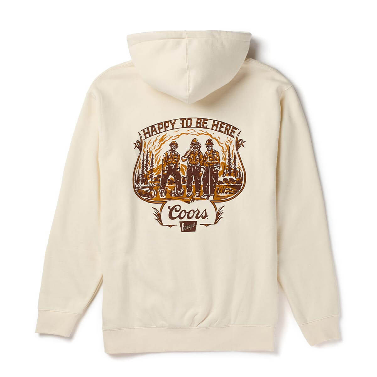 Seager x Coors Banquet Hotshots Hoodie Bone