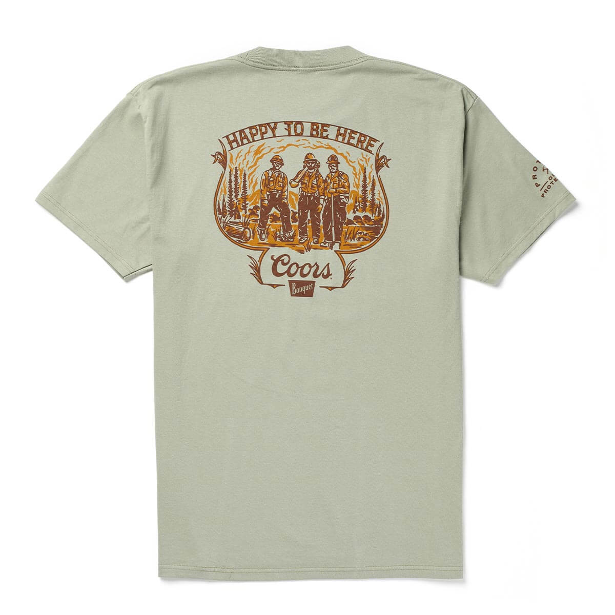 Seager x Coors Banquet Hotshots Tee Desert Green