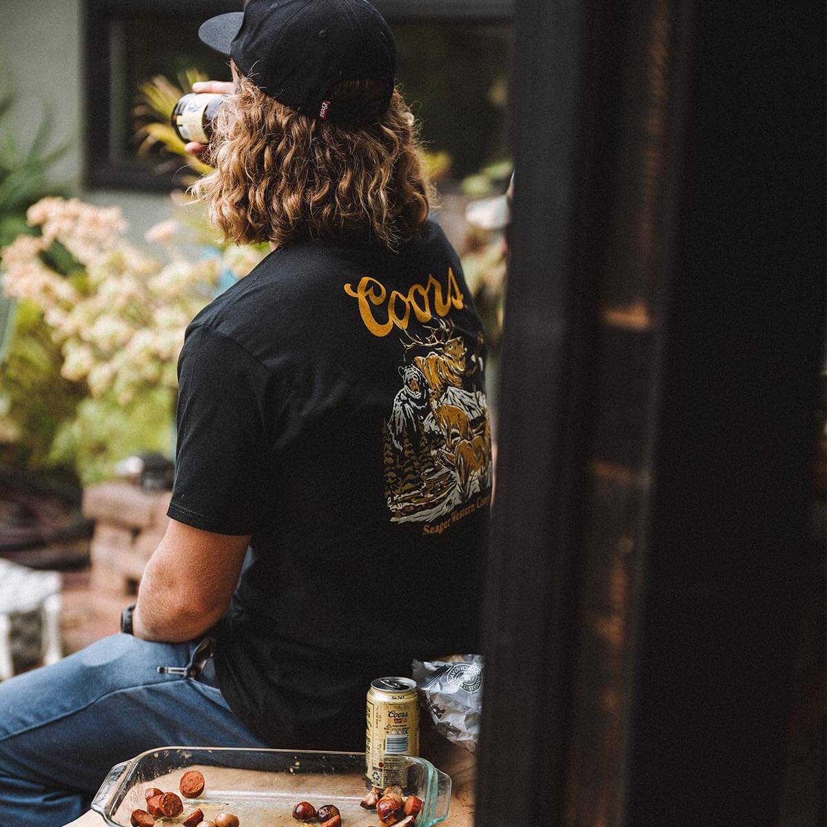 Seager x Coors Banquet Preserve Tee Black