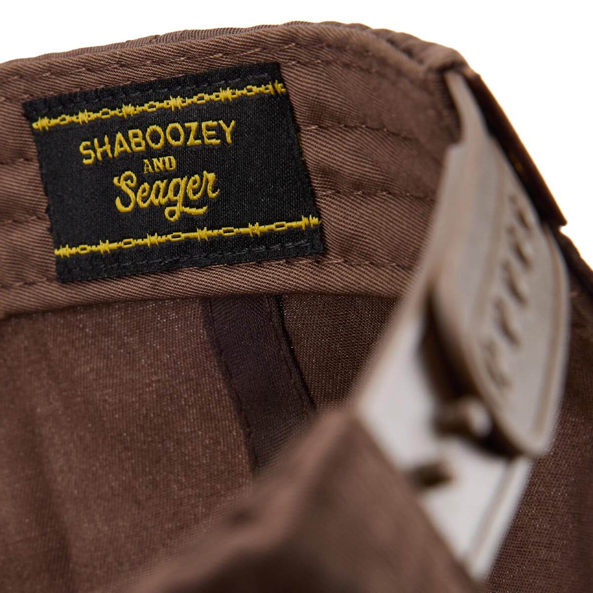 Seager x Shaboozey Bootcut Boys Snapback Brown