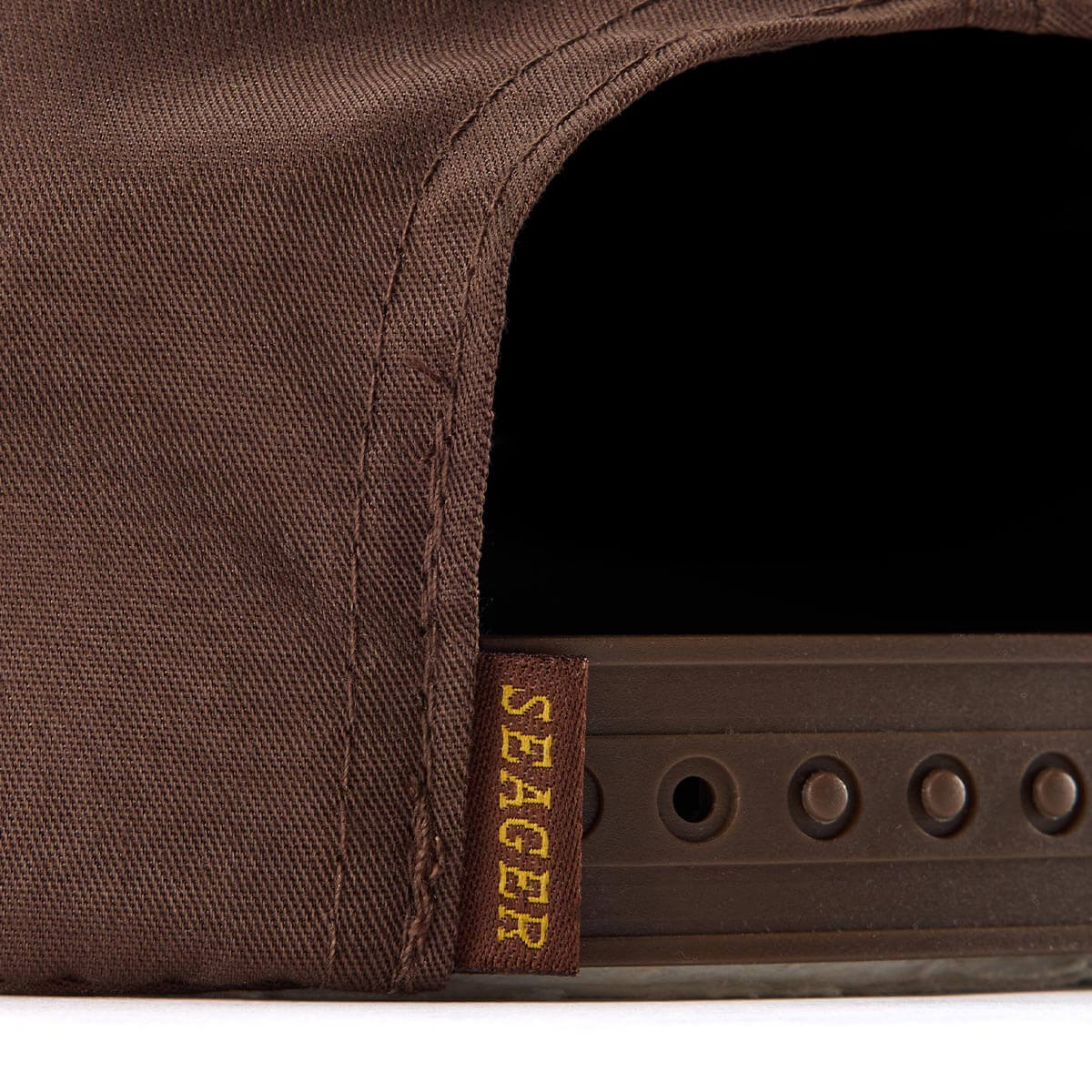 Seager x Shaboozey Bootcut Boys Snapback Brown
