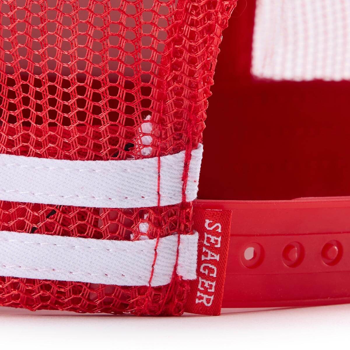 Seager x Shaboozey Bootcut Boys Snapback Red