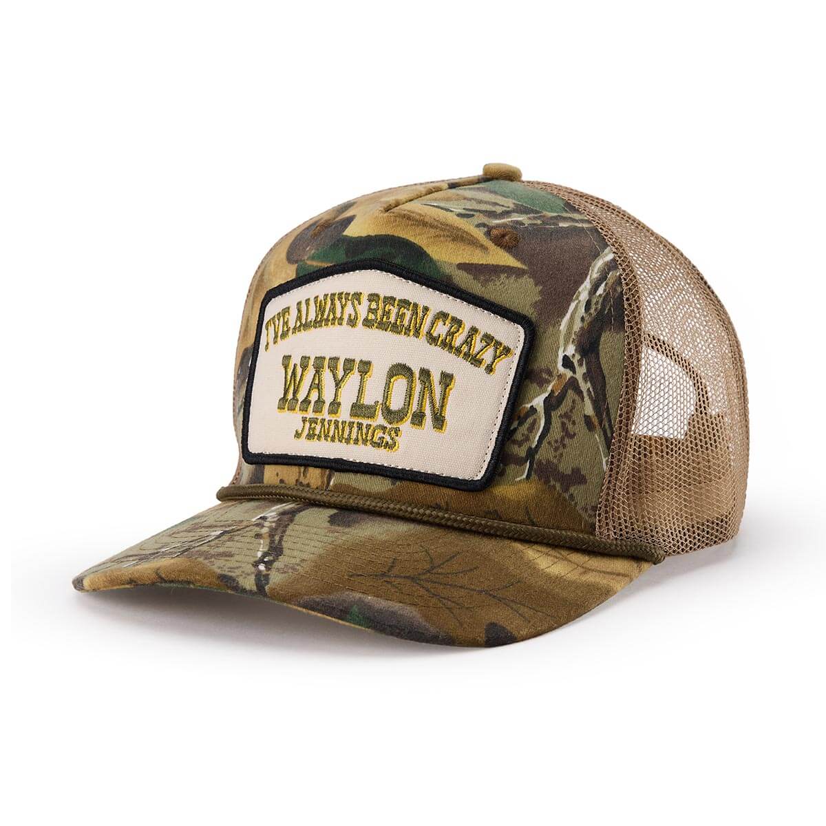 Seager x Waylon Jennings Always Been Crazy Trucker Camo