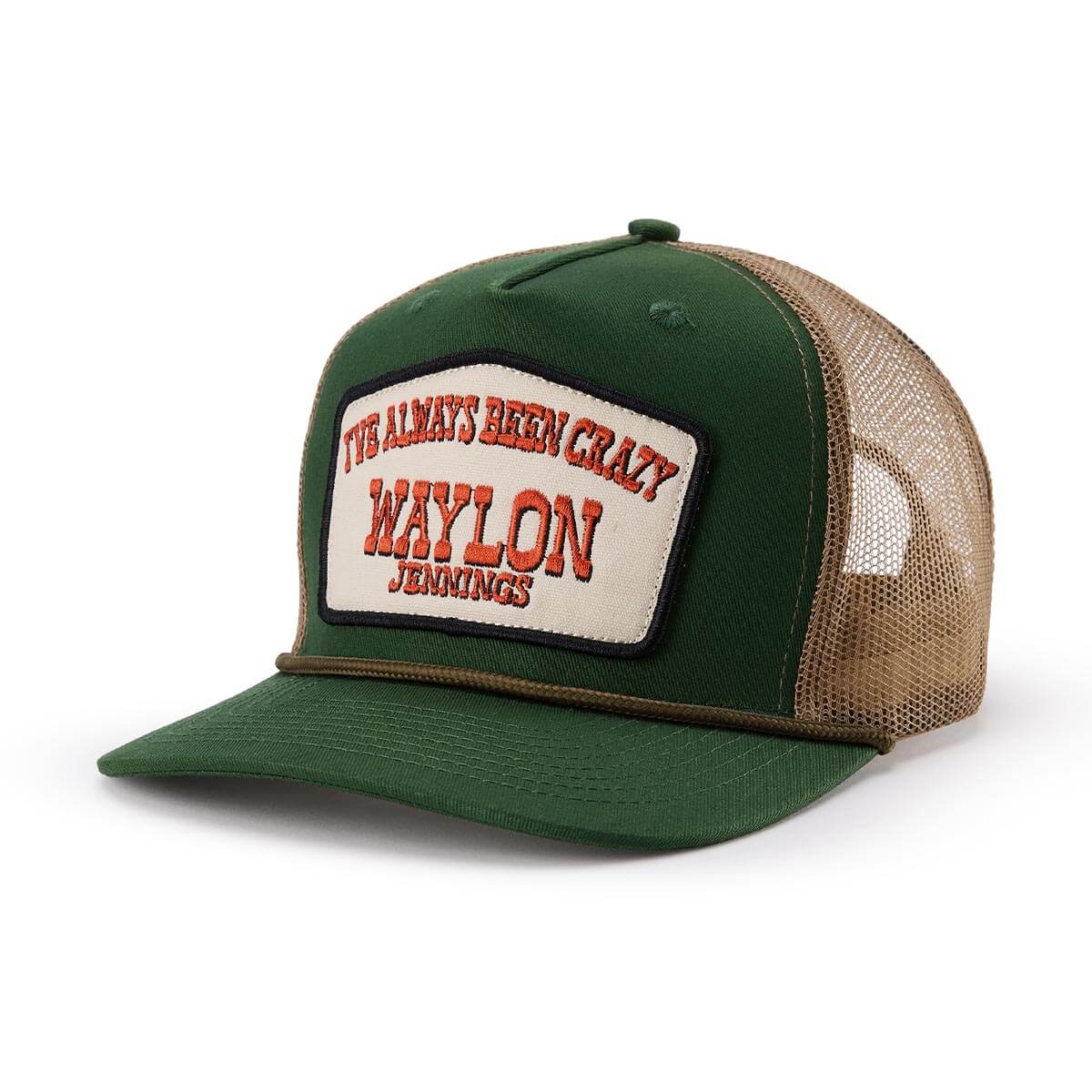 Seager x Waylon Jennings Always Been Crazy Trucker Green