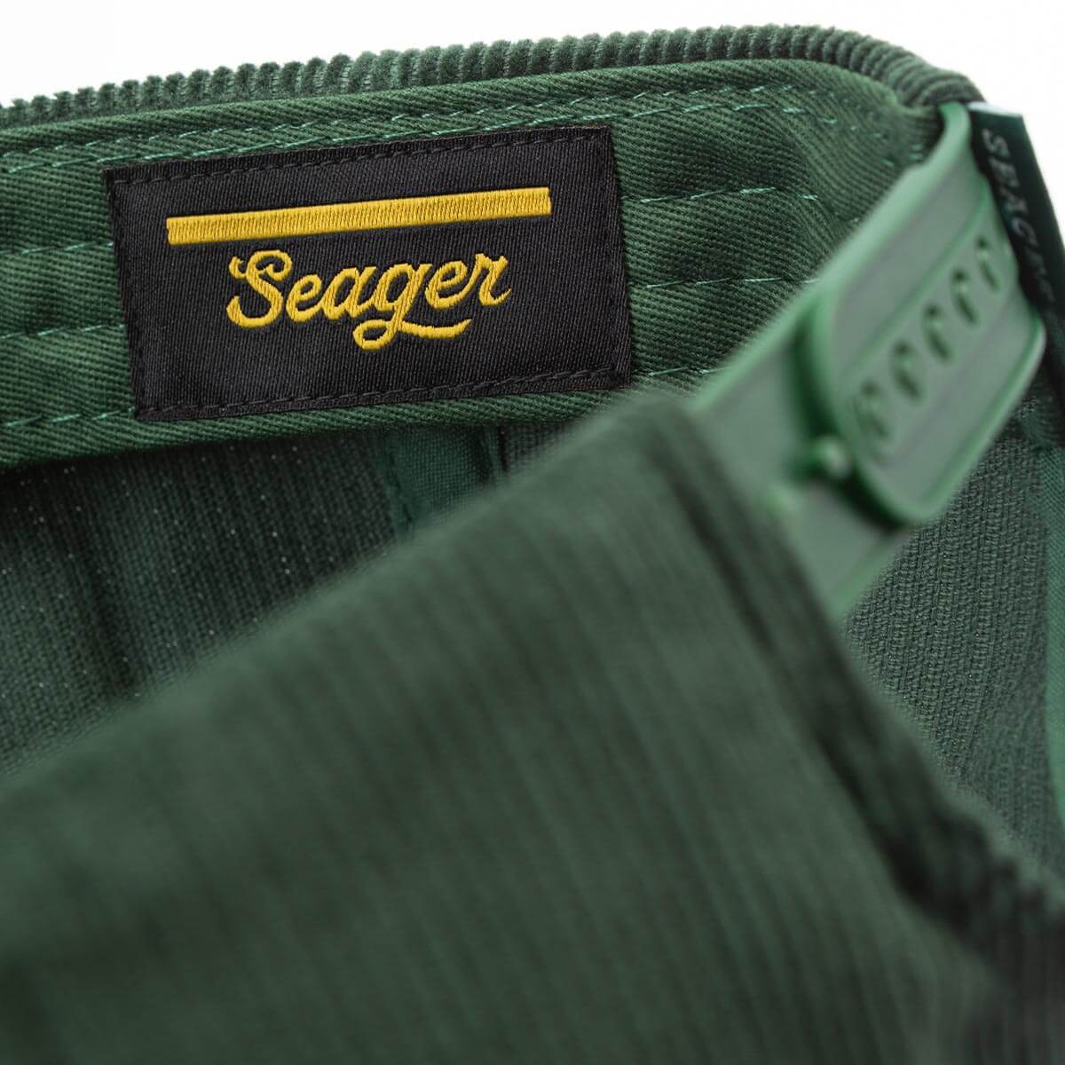 Seager x Waylon Jennings Grandpa Snapback Forest Green