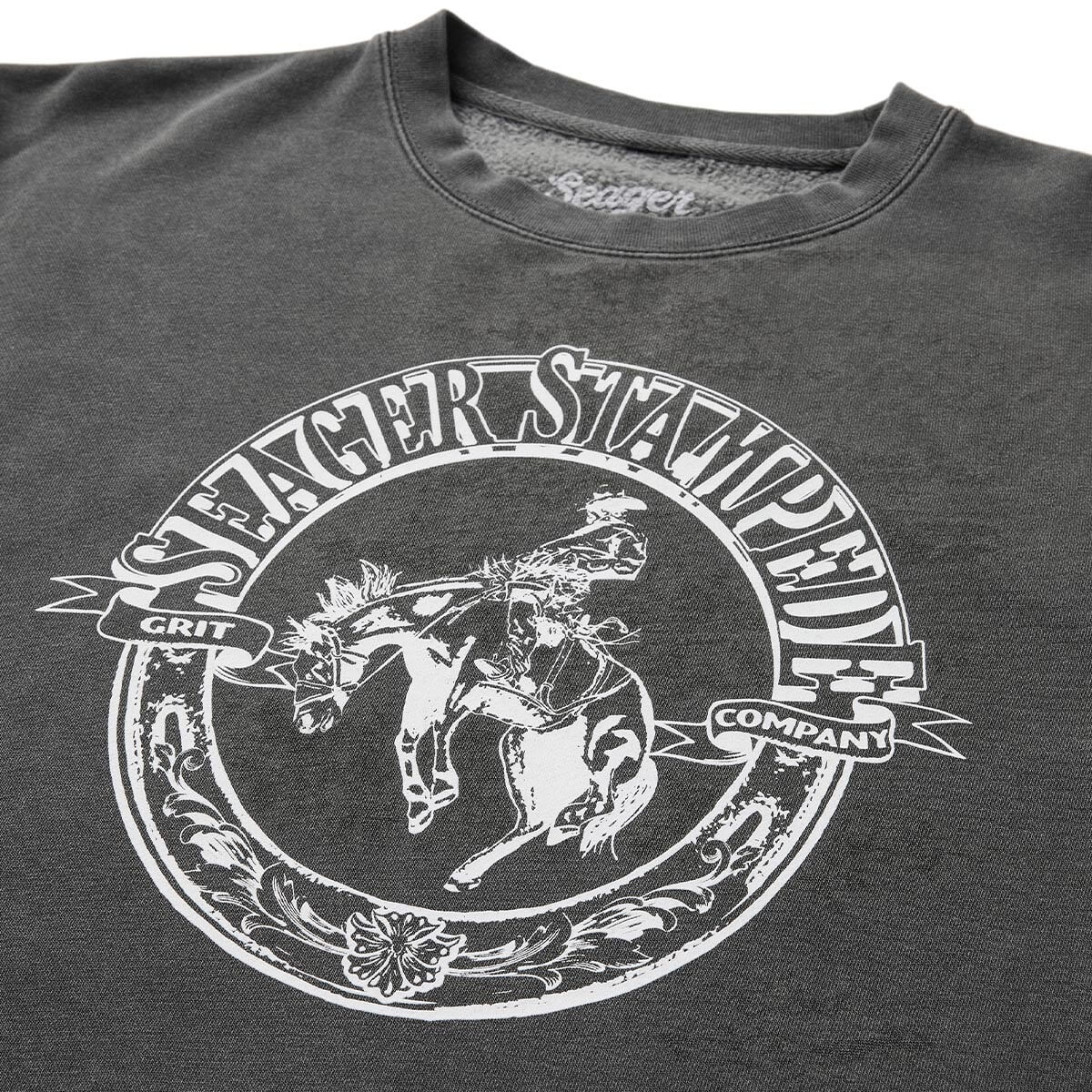 Stampede Premium Crew Pigment Black