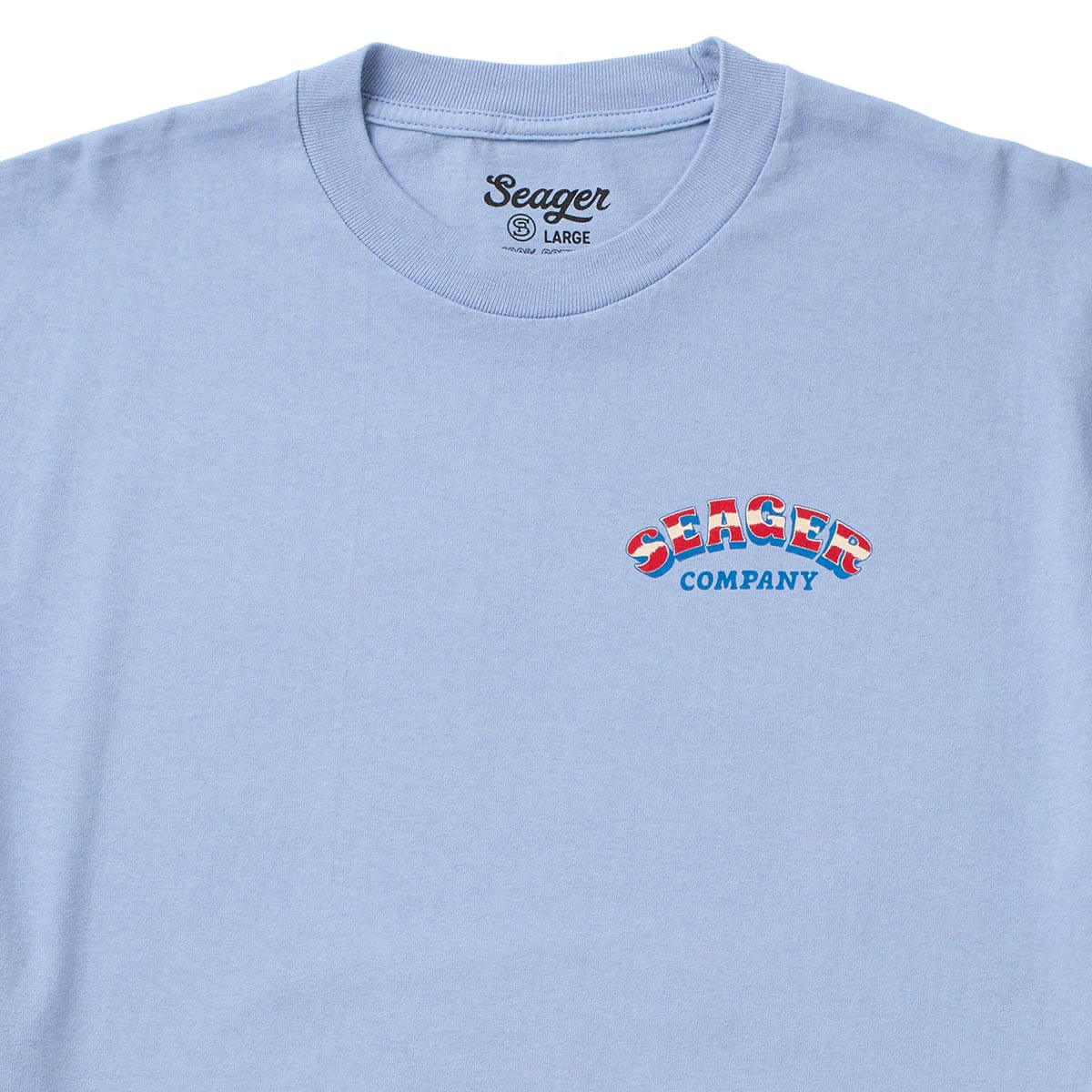 Tubular Tee Faded Denim