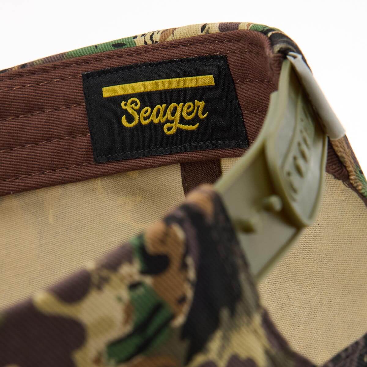 Uncle Bill Hemp Snapback Camo/Cream