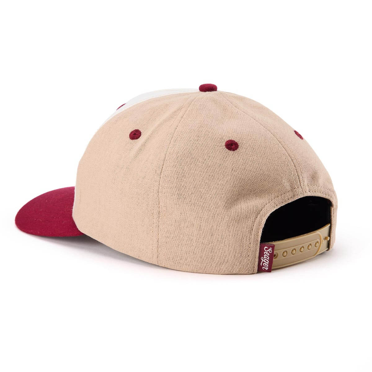 Uncle Bill Hemp Snapback Tan/Cream