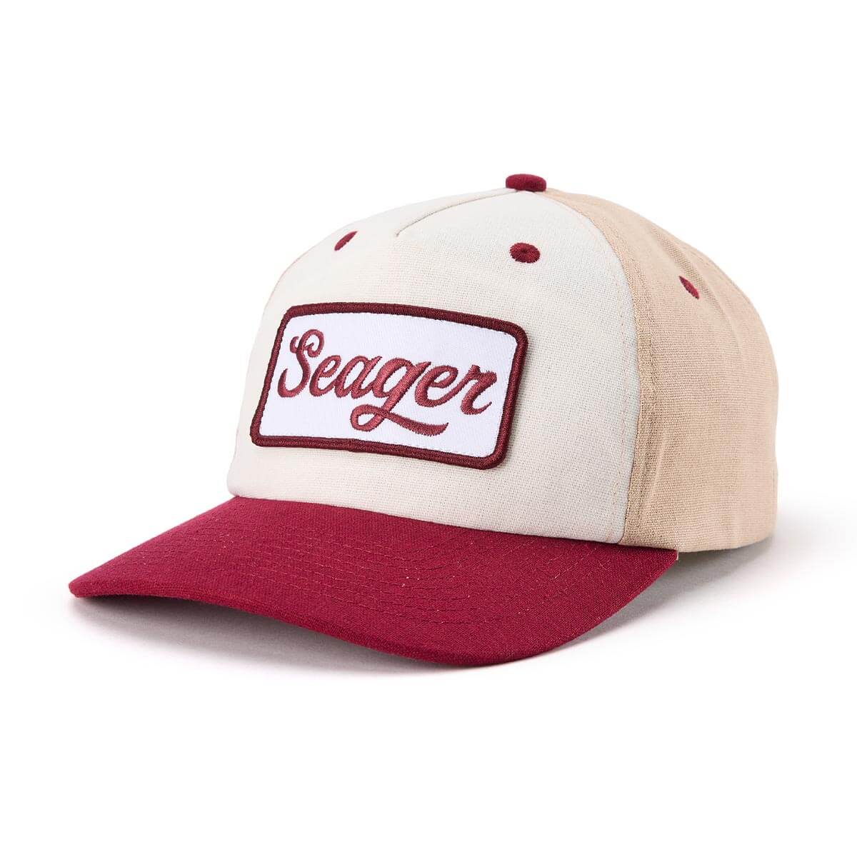 Uncle Bill Hemp Snapback Tan/Cream