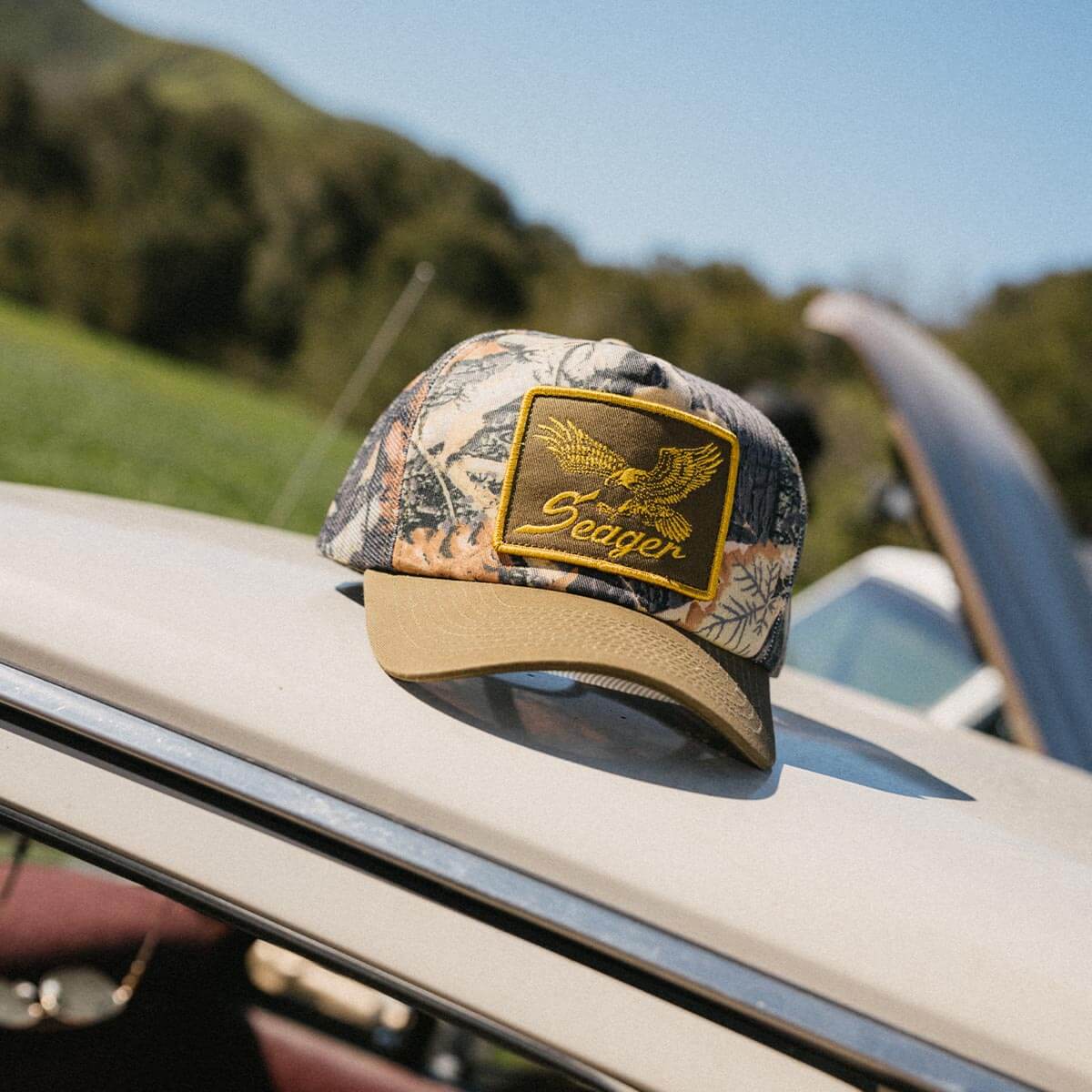 Wingspan Trucker Snapback Camo/Woodland