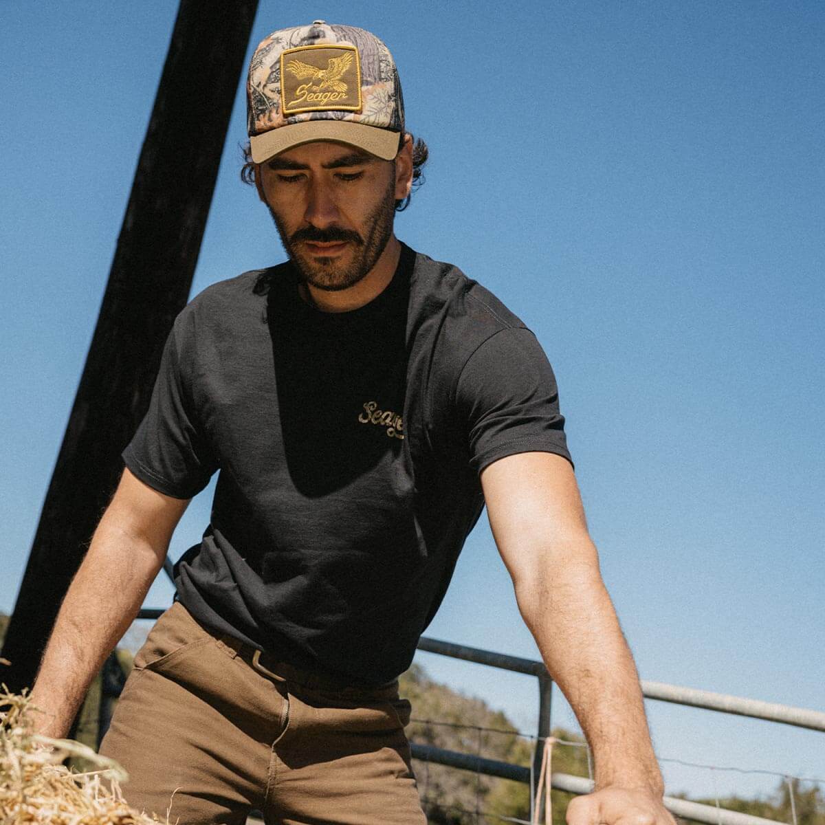 Wingspan Trucker Snapback Camo/Woodland